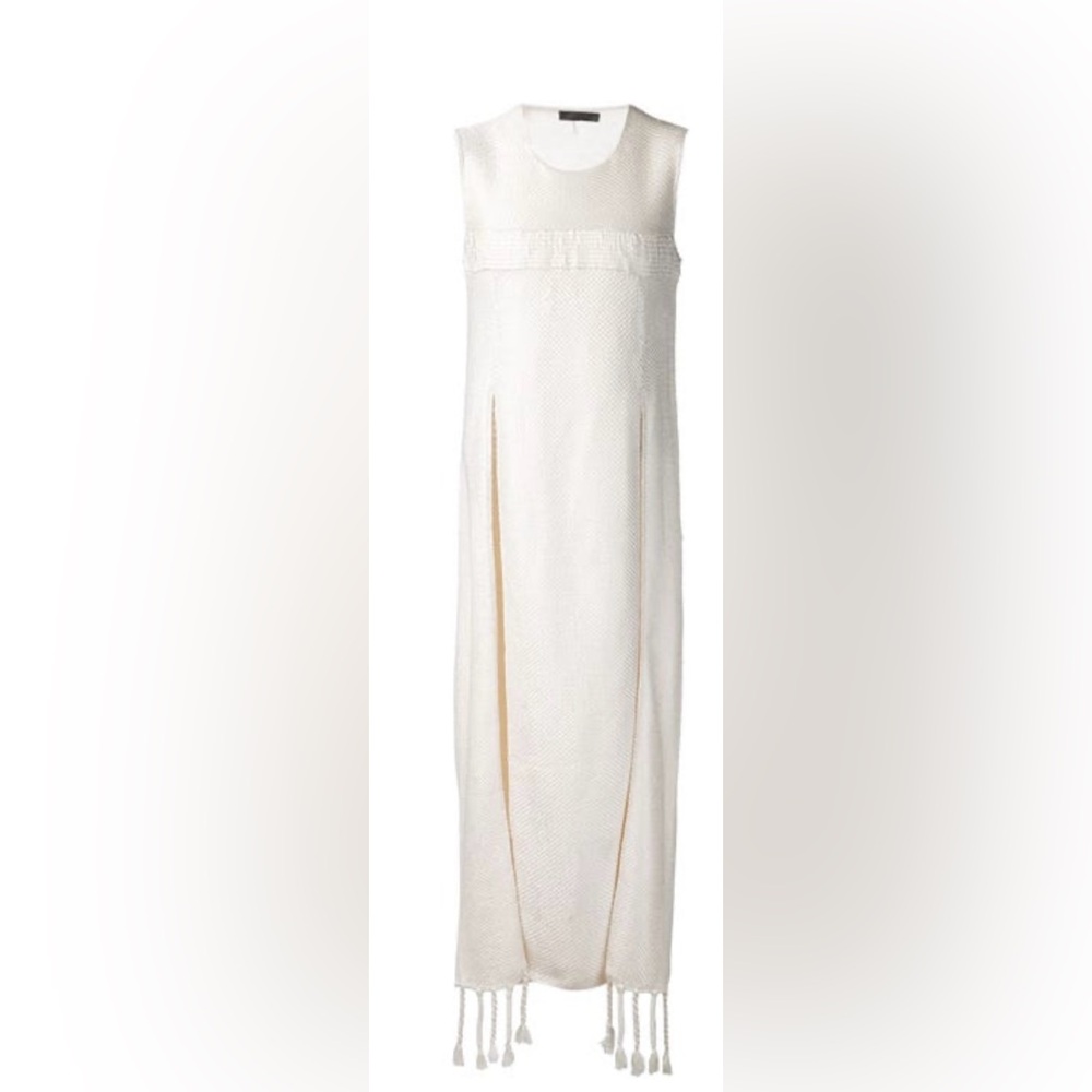 The Row Welli Silk Tunic Ivory Size XS
